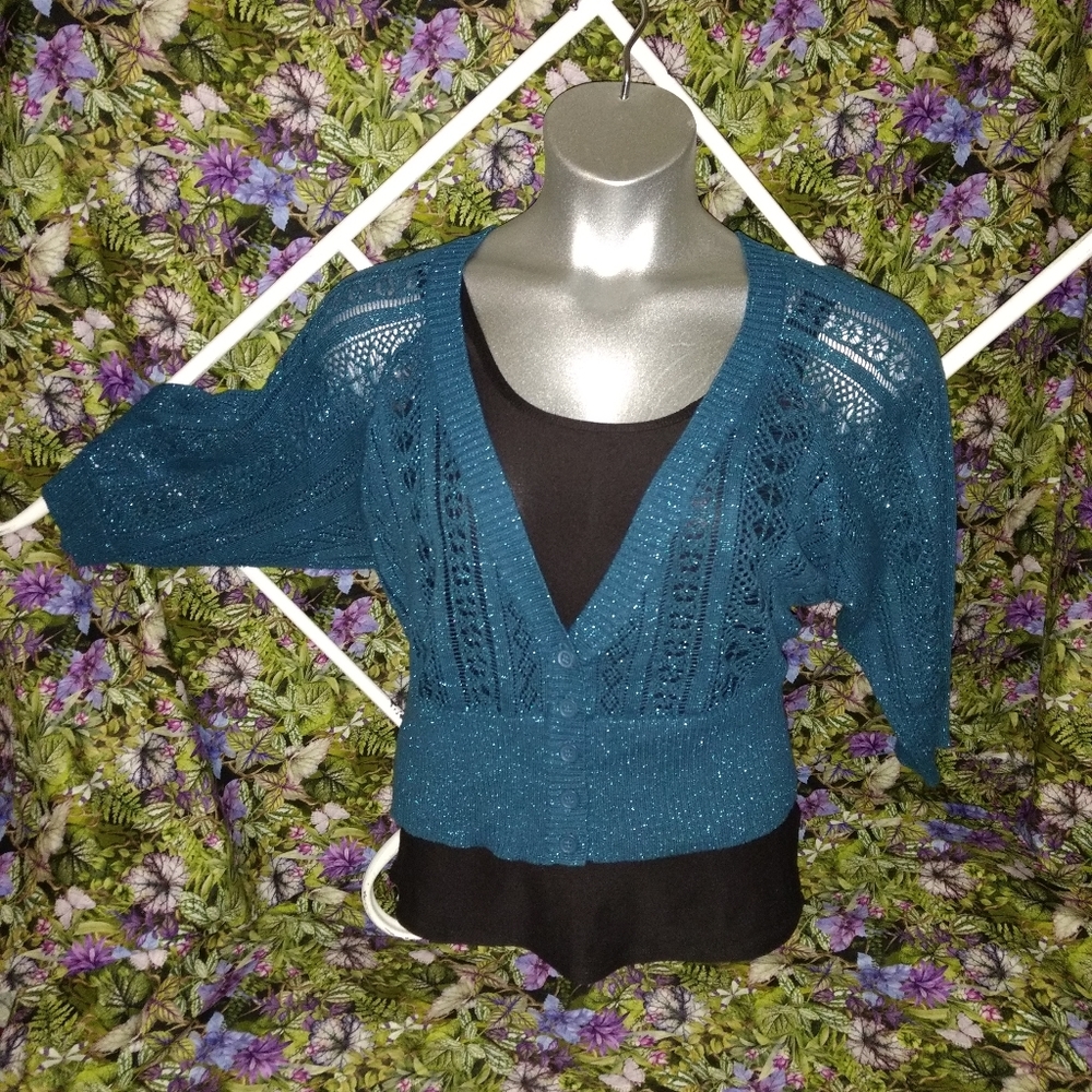 Turquoise Cardigan